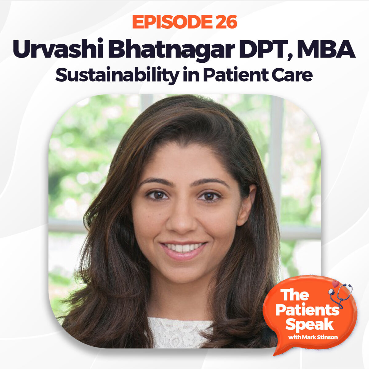 Urvashi Bhatnagar, Sustainability in Patient Care - 83bar